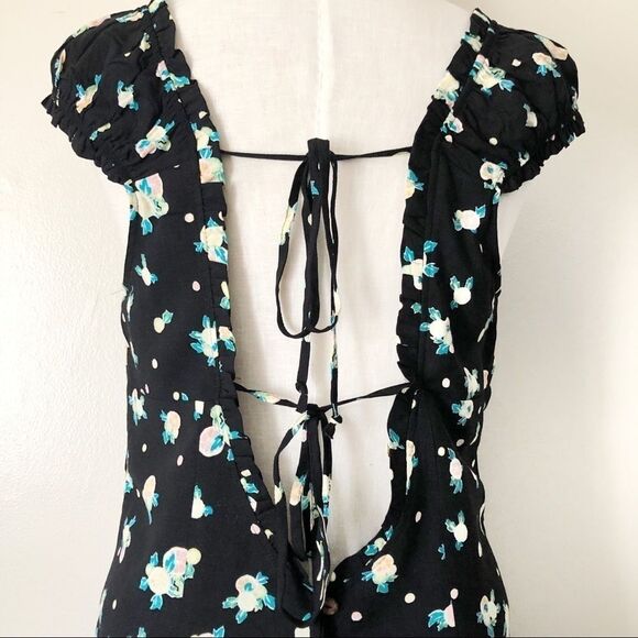 Free People Like A Lady Scoop Neck Mini dress LG - Picture 6 of 8